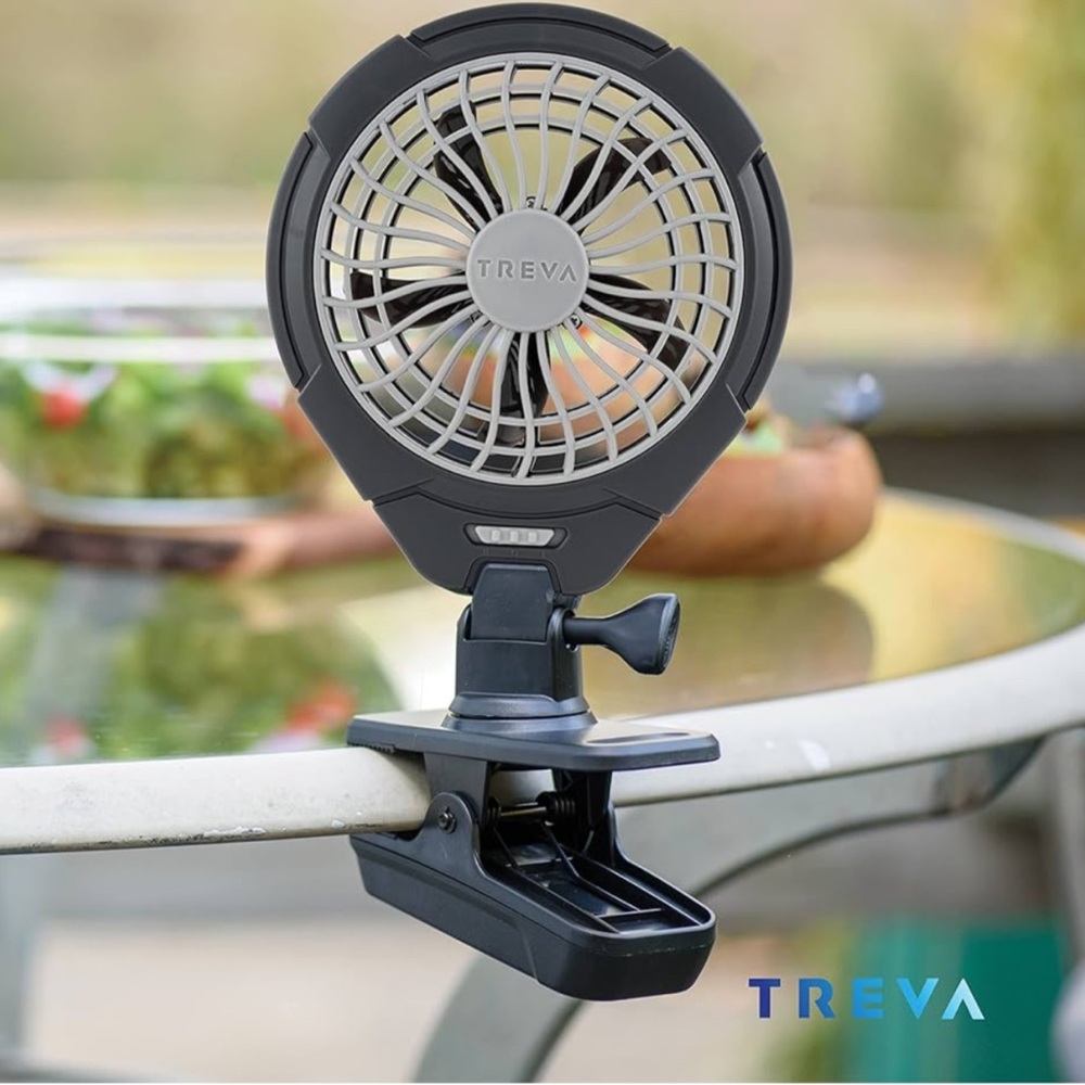 NIB Treva 5" Clip Fan